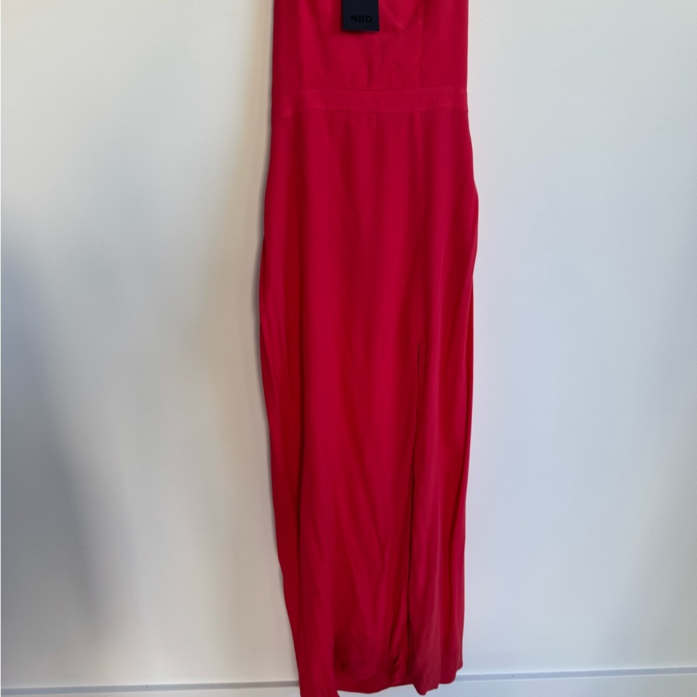 NBD Vibrant Red Maxi Dress